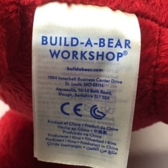 Build-A-Bear Workshop Magic Quest Ellie Dragon Plush Red Size 15 Inches - Picture 7 of 7